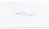 Bill Almon Signed 3x5 Index Card Autographed Signature San Diego Padres MLB 