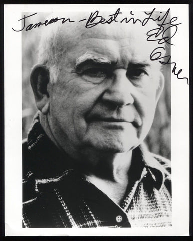 Ed Asner Signed 8x10 Photo Autographed Photograph Vintage Signature