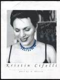 Kristin Cifelli Signed Photo Autographed Photograph Musician Signature