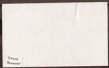 David Brenner Signed Index Card Signature Vintage Autographed AUTO 