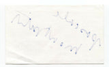 Pascale Montpetit Signed 3x5 Index Card Autographed Signature Actress