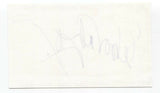Deborah Cox Signed 3x5 Index Card Autographed Signature Singer