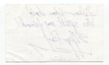 Ellen-Ray Hennessy Signed 3x5 Index Card Autograph Signature Actress Care Bears
