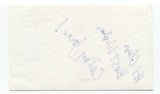 Cathy Jones Signed 3x5 Index Card Autographed Signature Comedian Comic Actress
