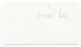 California Guitar Trio - Bert Lams Signed 3x5 Index Card Autographed Signature