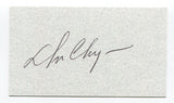 Don Chargin Signed Business Card Vintage Autographed Boxing Promoter