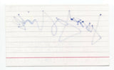 Jessica Joy Wise Signed 3x5 Index Card Autographed Signature Director