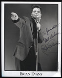 Brian Evans Signed 8x10 Photo Autographed Photograph Vintage Signature
