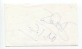 Dan Lett Signed 3x5 Index Card Autographed Signature Actor X-Files
