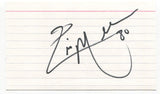 Eric Moulds Signed 3x5 Index Card Autographed NFL Football Buffalo Bills