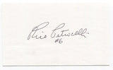 Rico Petrocelli Signed 3x5 Index Card Autographed MLB Baseball Boston Red Sox