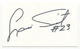 Luis Tiant Signed 3x5 Index Card Autograph Baseball Cleveland Indians All-Star