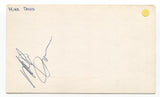 Mike Davis Signed 3x5 Index Card Autographed Signature NBA Basketball