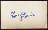 Gary Lewis and the Playboys VINTAGE Signed Index Card Autographed 