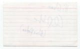 Blue Rodeo Glenn Milchem Signed 3x5 Index Card Autographed Signature