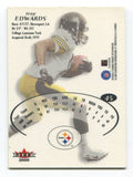 2000 Fleer EX Troy Edward Signed Card Football Autograph NFL AUTO #45 Steelers