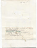 Jo Grimond Signed Card and Vintage Photo Autographed Signature 