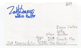 Zak Kearns Signed 3x5 Index Card Autographed Actor Anne Of Green Gables Play