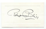 Robert Phillip Signed Card Autographed Vintage Signature Artist Painter