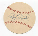 Toby Atwell Signed Paper Baseball Autographed Signature Pittsburgh Pirates