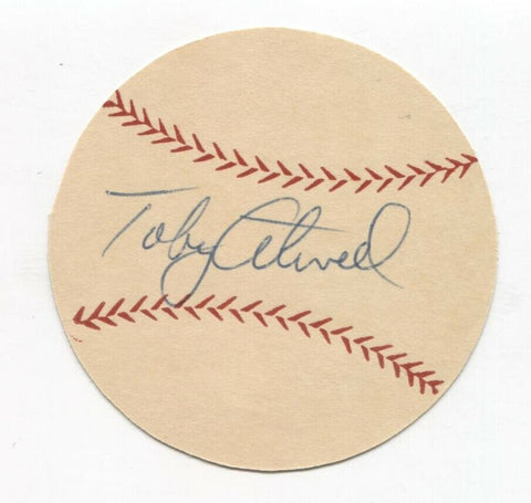 Toby Atwell Signed Paper Baseball Autographed Signature Pittsburgh Pirates