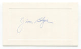Jim Bulger Signed Card Autograph Baseball MLB Roger Harris Collection