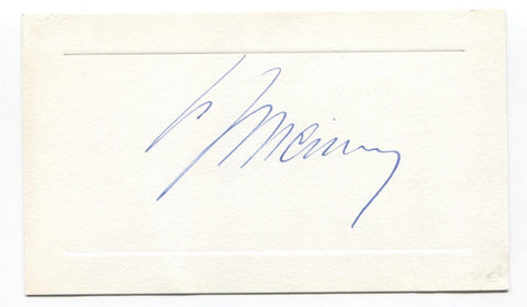 Hermann Gmeiner Signed Photo Autographed Signature SOS Children's Villages