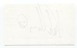 Soundtrack of Our Lives - Ake Karl Kalle Gustafsson Signed 3x5 Index Card