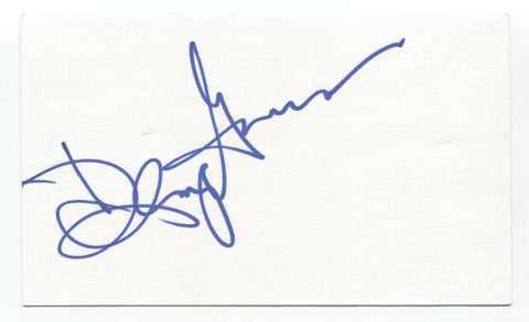 Denyce Graves Signed 3x5 Index Card Autographed Signature Singer