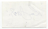 Lou Jacobi Signed 3x5 Index Card Autographed Signature Actor