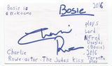 Charlie Rowe Signed 3x5 Index Card Autographed Signature The Golden Compass