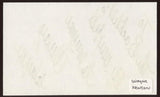 Wayne Newton  Signed Index Card  1991 Autographed Signature AUTO 