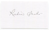 Ruben Amaro Sr. Signed 3x5 Index Card Autographed Signature St. Louis Cardinals