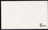 Carl Reiner Signed Index Card Signature Vintage Autographed AUTO