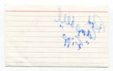 Rod Campbell Signed 3x5 Index Card Autographed Actor Urinetown