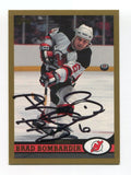 1999 Topps Brad Bombardir Signed Card Hockey Autograph AUTO #178