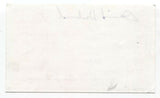 David Huband Signed 3x5 Index Card Autographed Signature Actor Cinderella Man