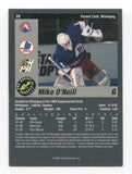 1993 Classic Pro Prospects Mike O'Neill Signed Card Hockey Autograph AUTO #39