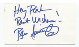 Bruce Smirnoff Signed 3x5 Index Card Autographed Signature Comedian Comic Actor