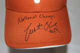 Justin Blalock Signed University of Texas Hat Football Autographed 2005 Champs