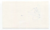 Jesus Jones Gen Signed 3x5 Index Card Autographed Signature (Simon Matthews)
