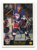 1994 Classic Pro Prospects Mike Muller Signed Card Hockey Autograph AUTO #71