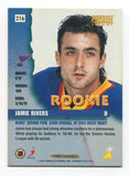 1996 Pinnacle Jamie Rovers Signed Card Hockey NHL Autograph AUTO #216 Rookie