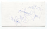 Scott LaRose Signed 3x5 Index Card Autographed Signature Actor Seinfeld