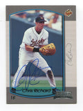 2000 Bowman Chris Richard Signed Card Baseball Autograph MLB AUTO #73