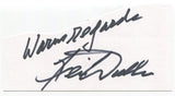 Keir Dullea Signed Cut 3x5 Index Card Autographed Actor 2001 Space Odyssey