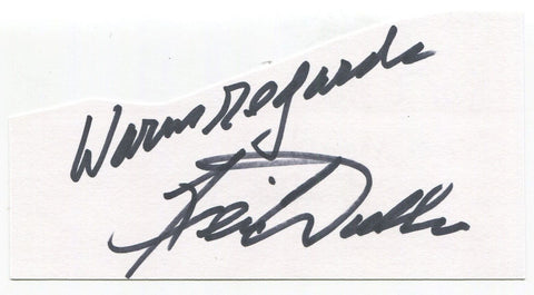 Keir Dullea Signed Cut 3x5 Index Card Autographed Actor 2001 Space Odyssey
