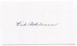 Richard "Dick" Bokelmann Signed 3x5 Index Card Autographed St. Louis Cardinals