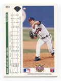 1992 Upper Deck Mike Stanton Signed Card Baseball MLB Autographed AUTO #653