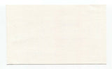 June Havoc Signed 3x5 Index Card Autographed Actress Signature
